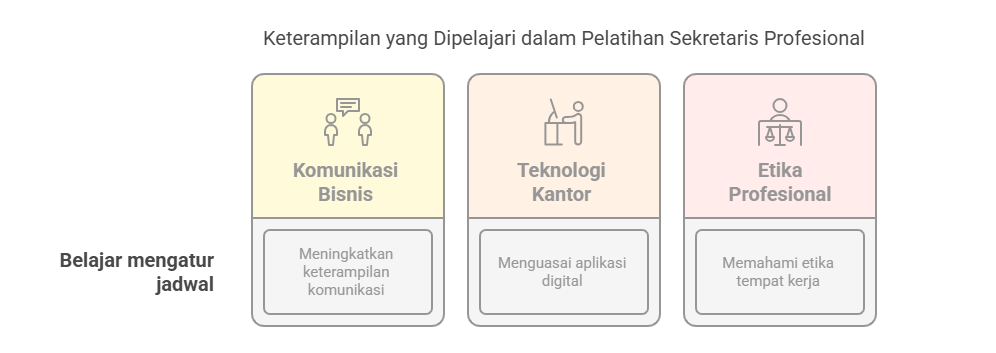 Keterampilan yang Dipelajari dalam Pelatihan Sekretaris Profesional